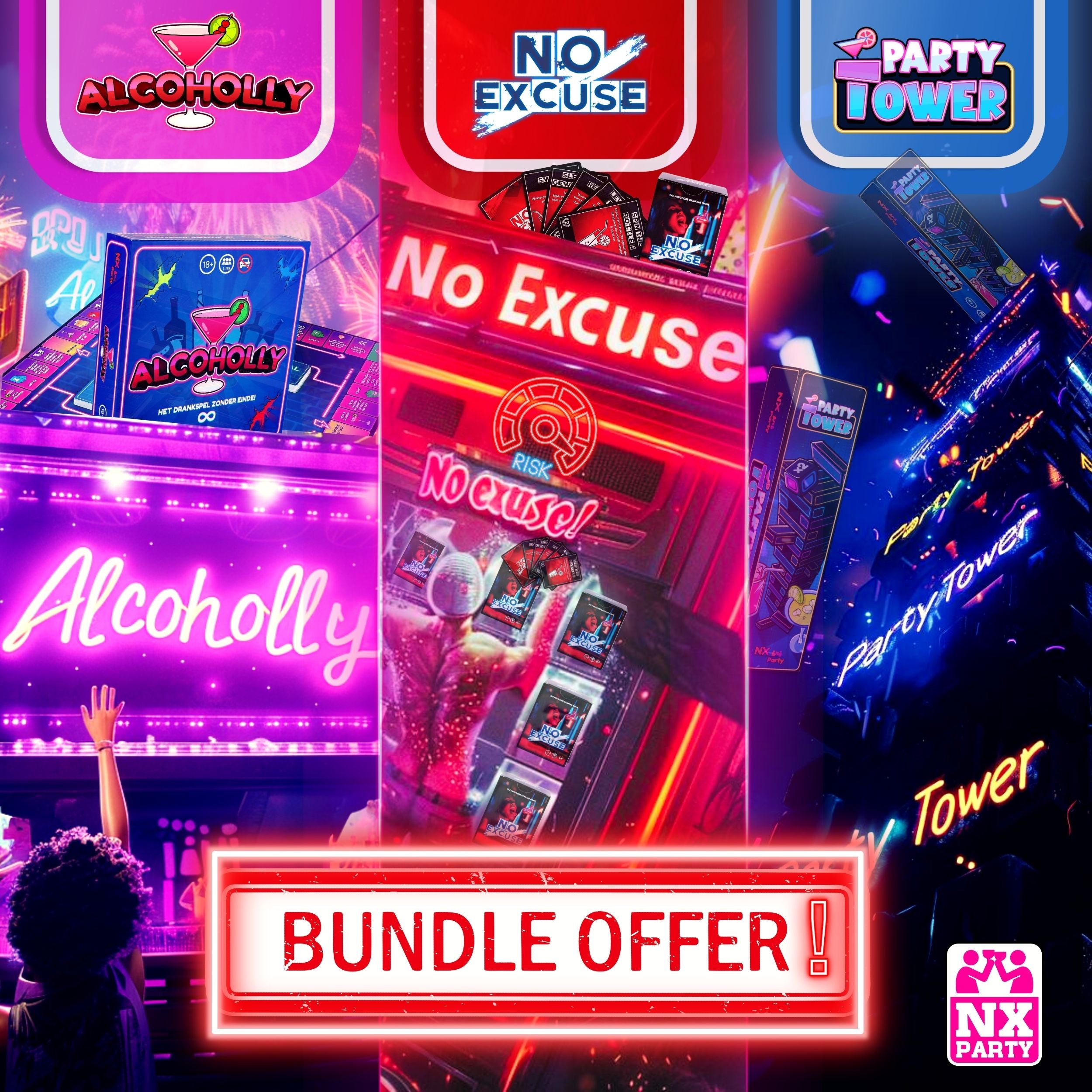 DEAL! NX Party Bundel ~ Tijd Om Te Escaleren