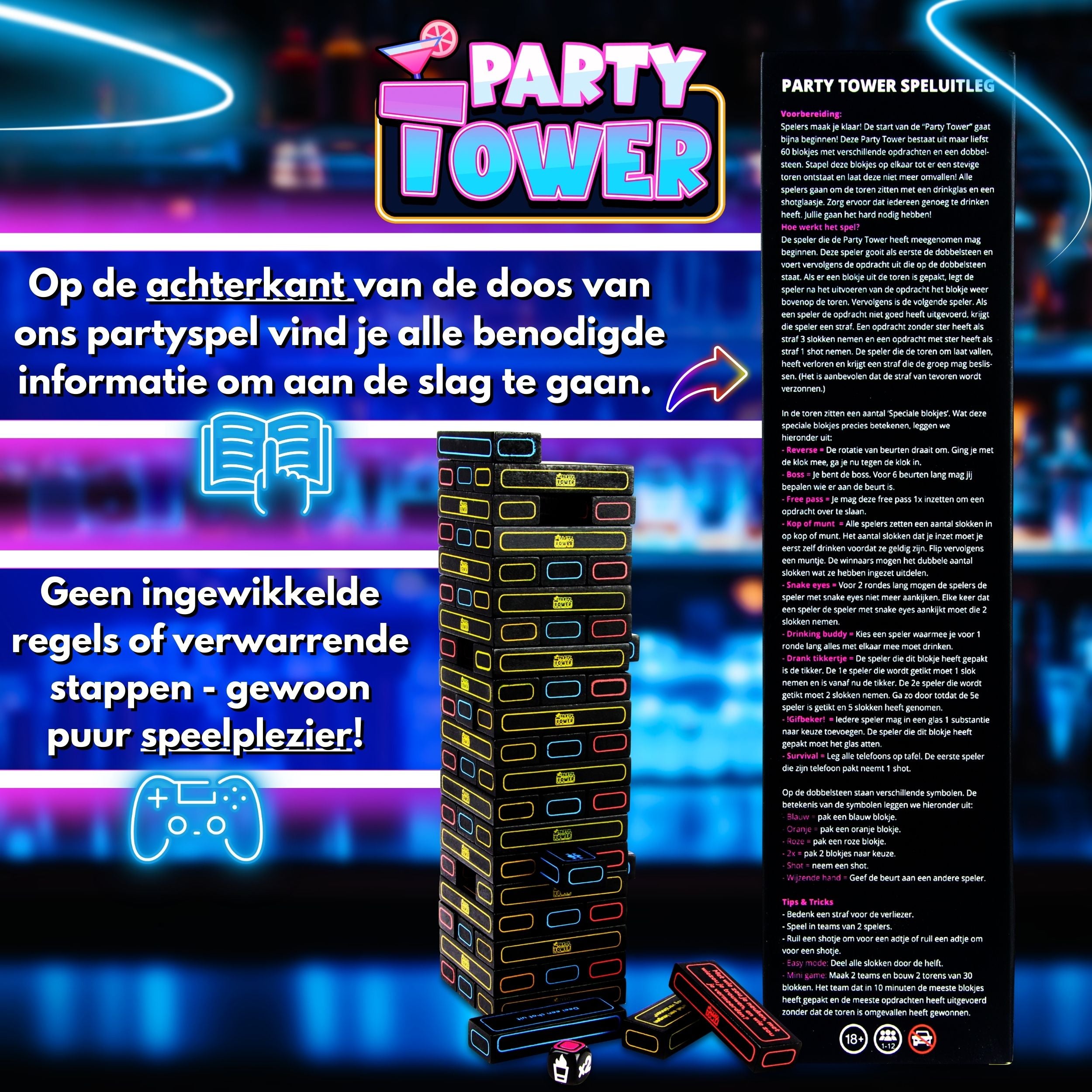 Party Tower ~ Overleef Jij Het?