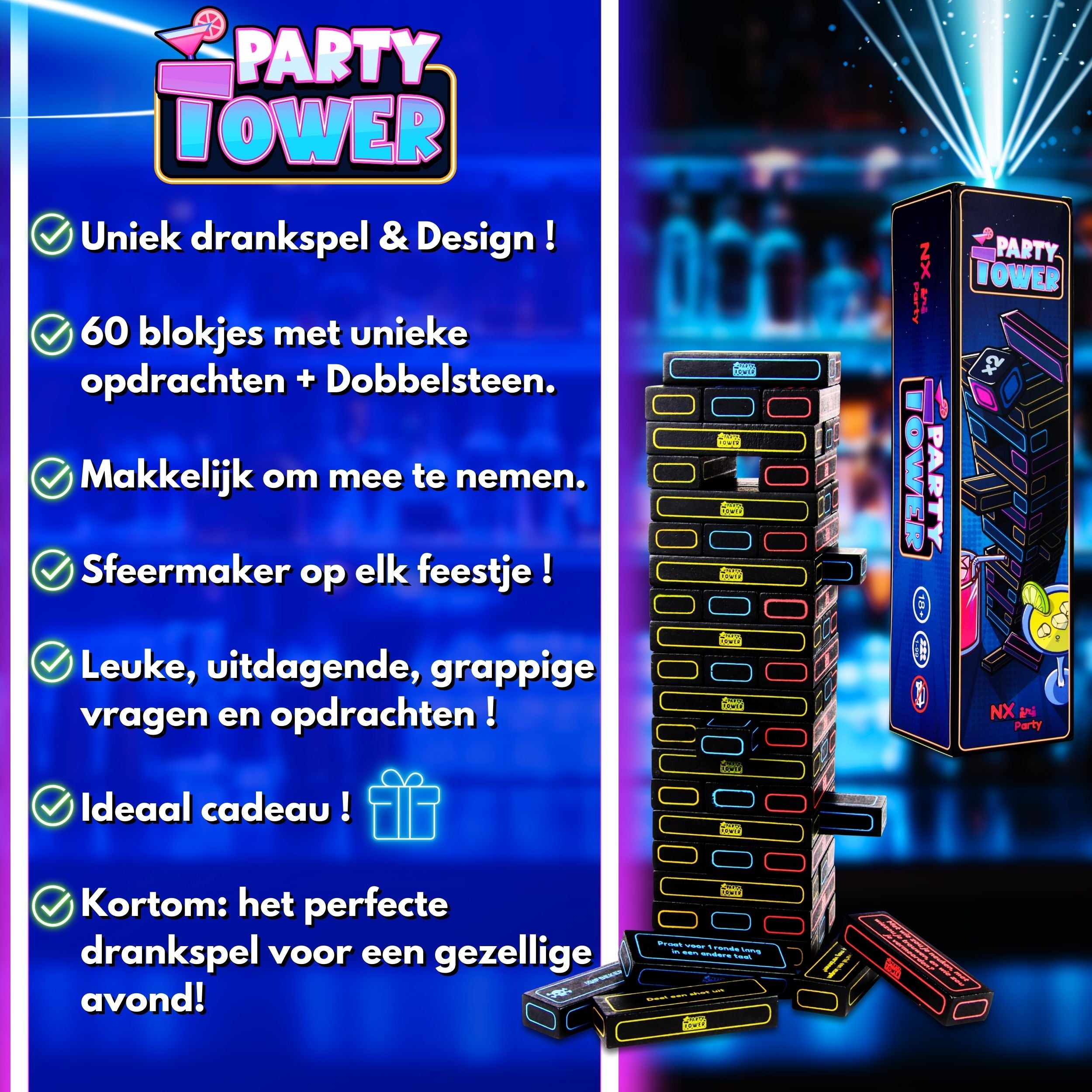 Party Tower ~ Overleef Jij Het?