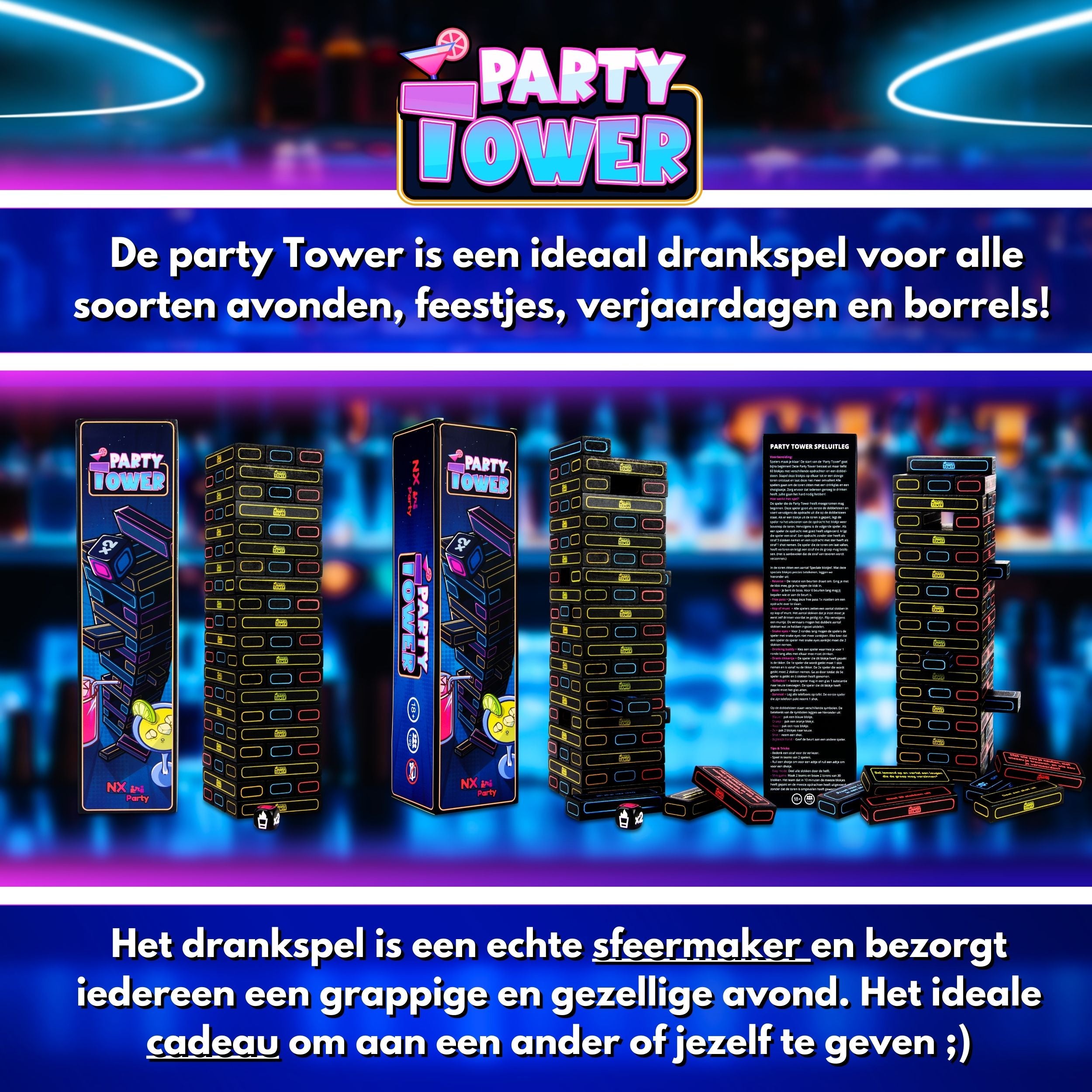 Party Tower ~ Overleef Jij Het?