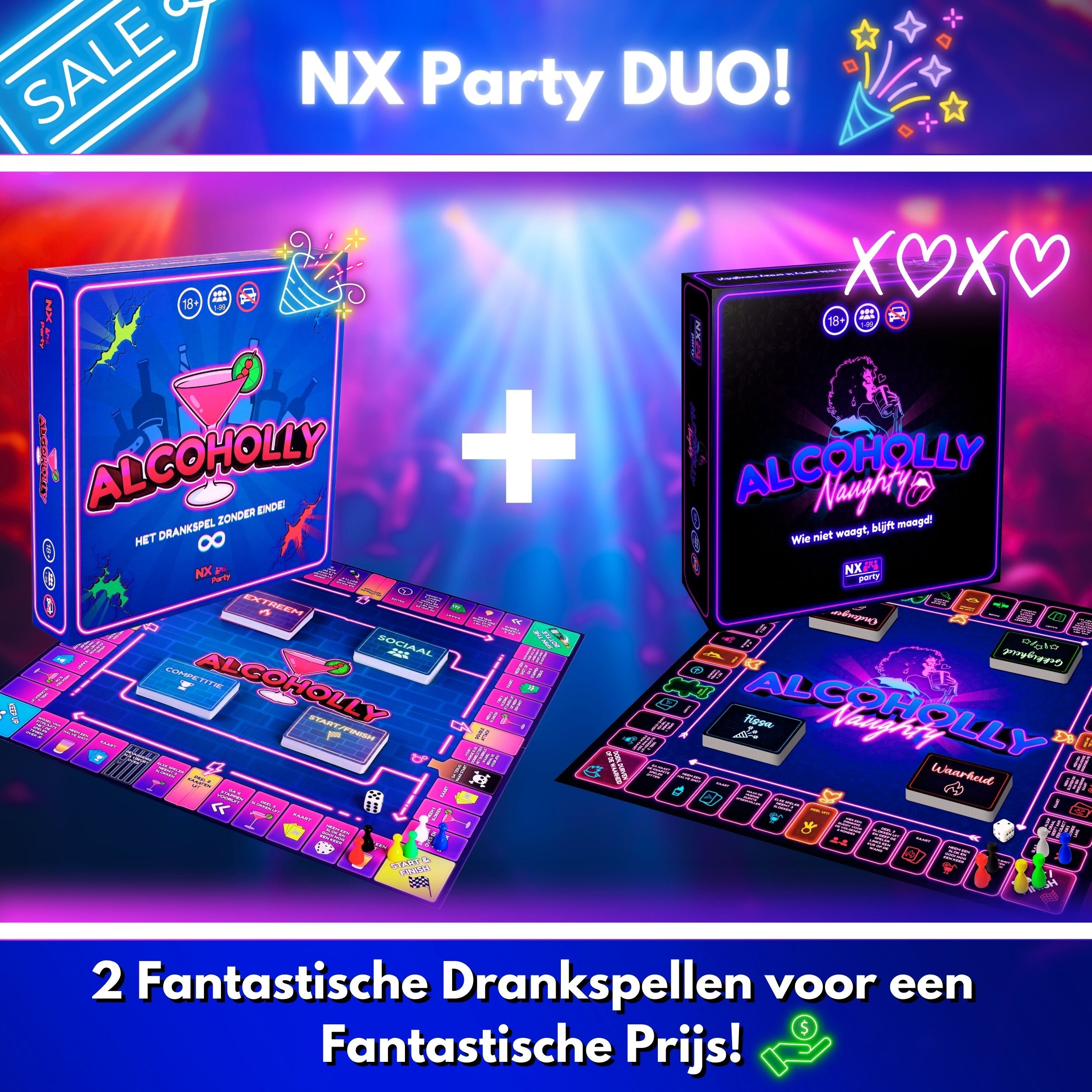 NX Party Duo ~ Alcoholly® + Alcoholly® Naughty