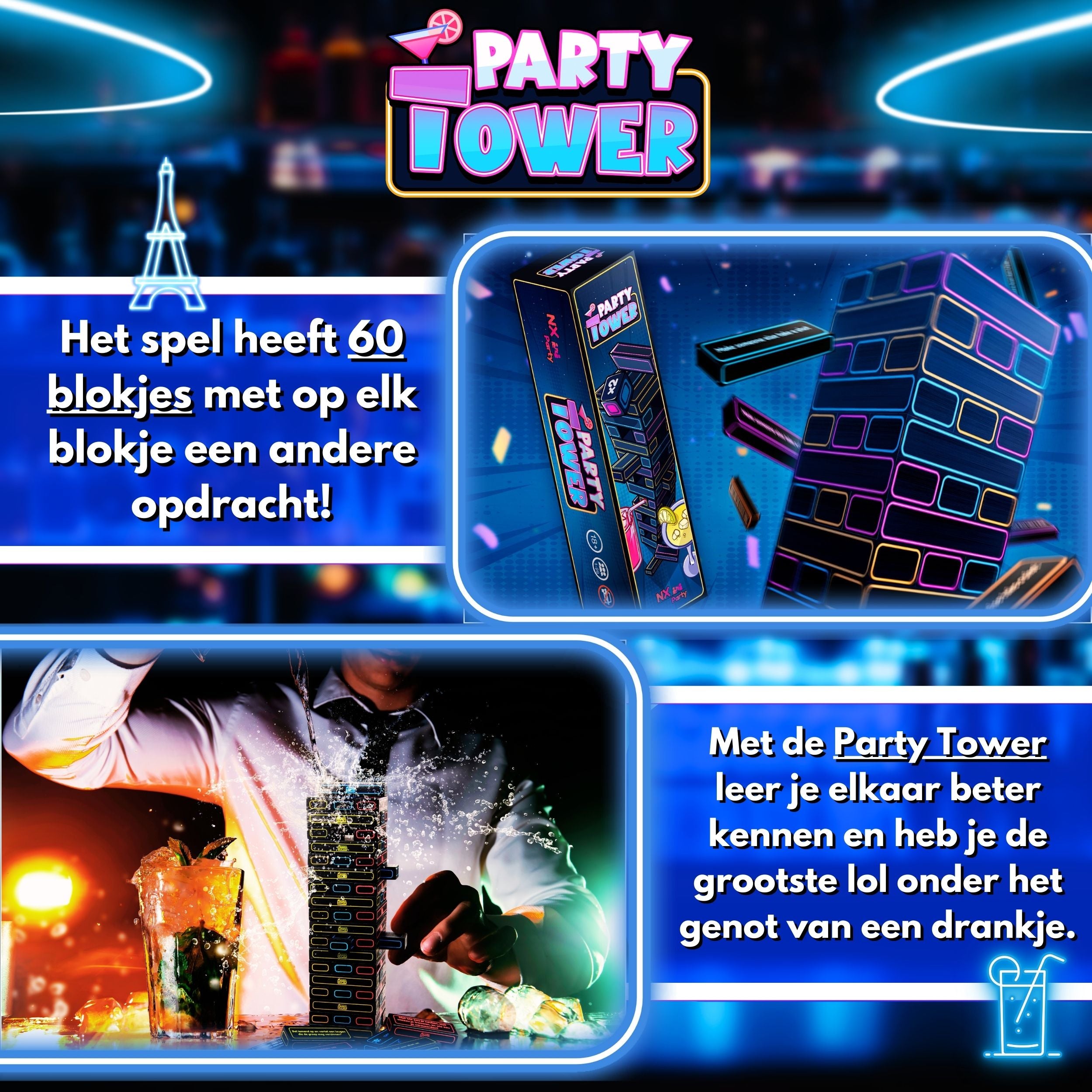 Party Tower ~ Overleef Jij Het?