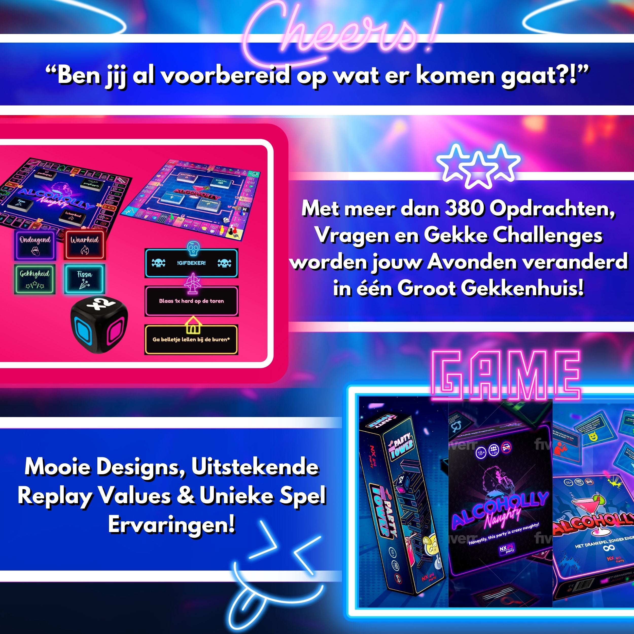 NX Party Bundle ~ Maak je klaar voor een wilde rit!