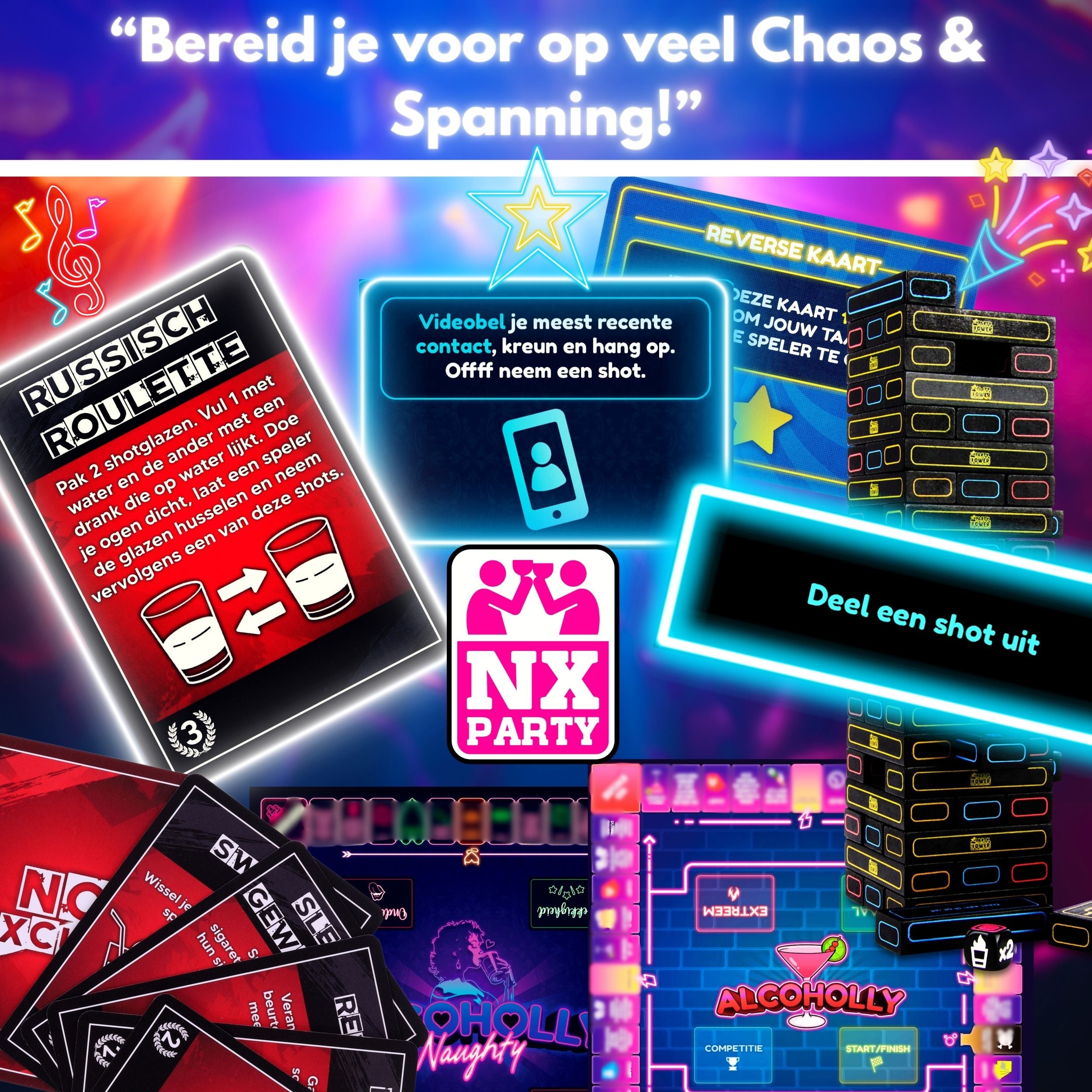 NX Party® Bundel XL + GRATIS DRANKSPEL!