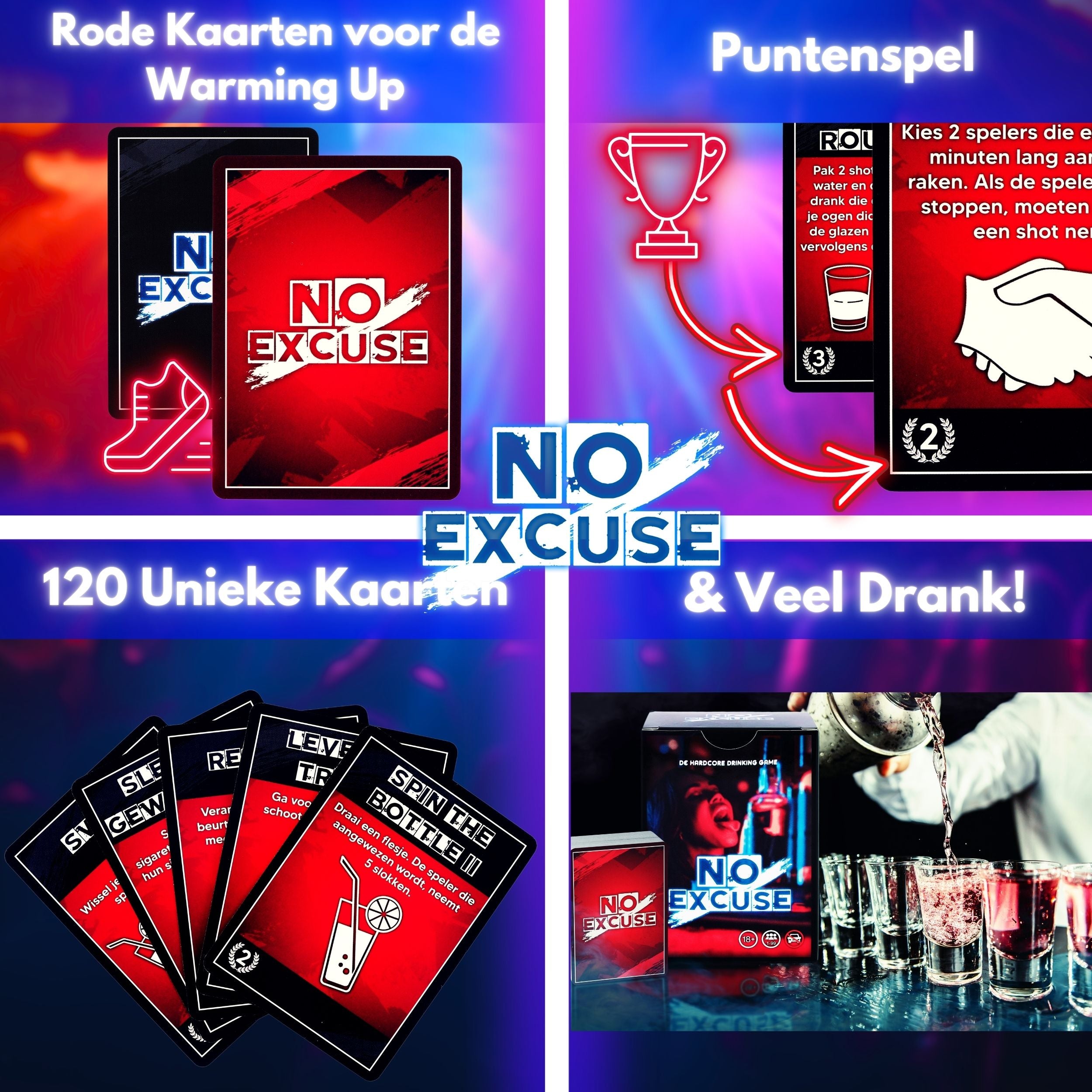 NX Party® Duo ~ Alcoholly® + No Excuse