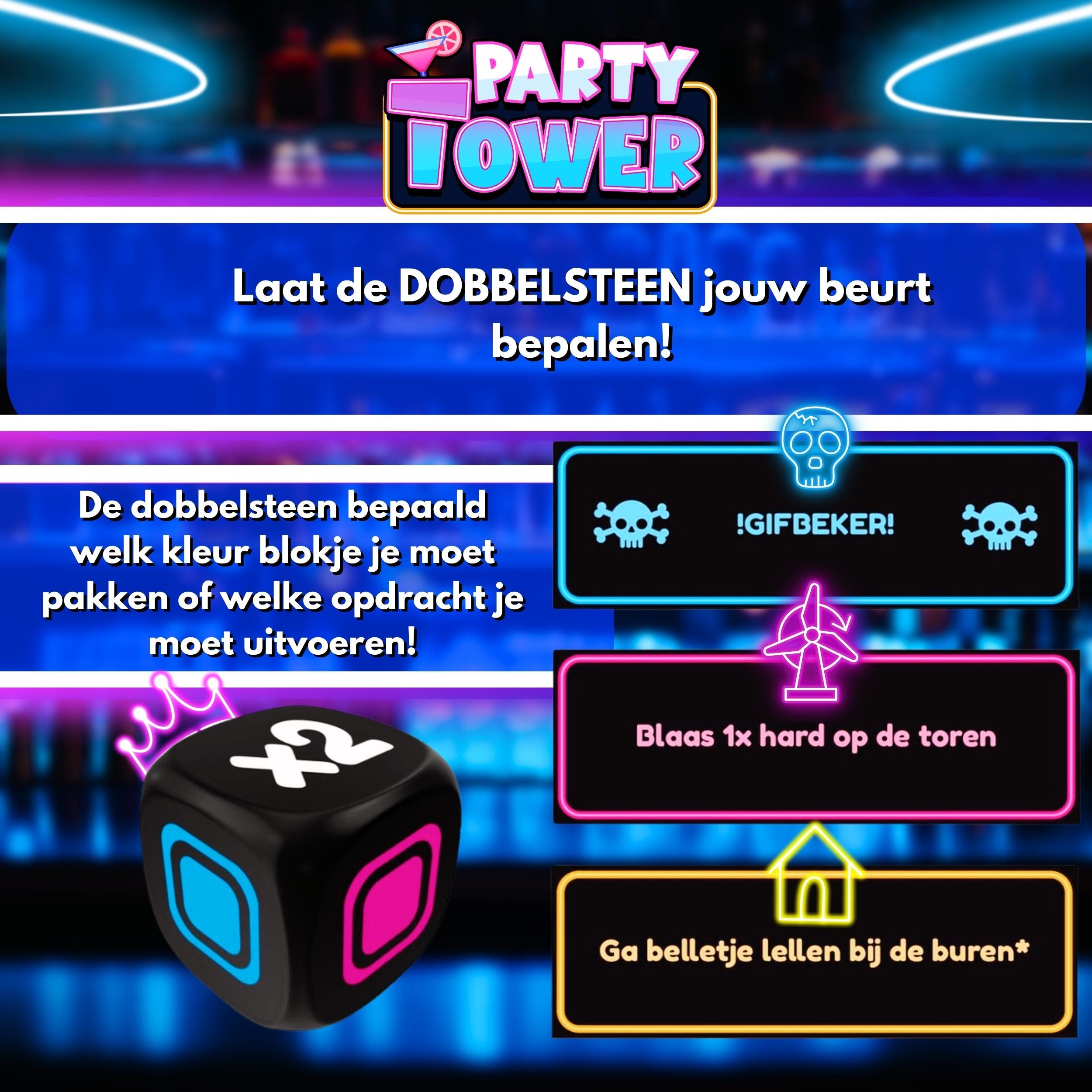 Party Tower, wirst du überleben?