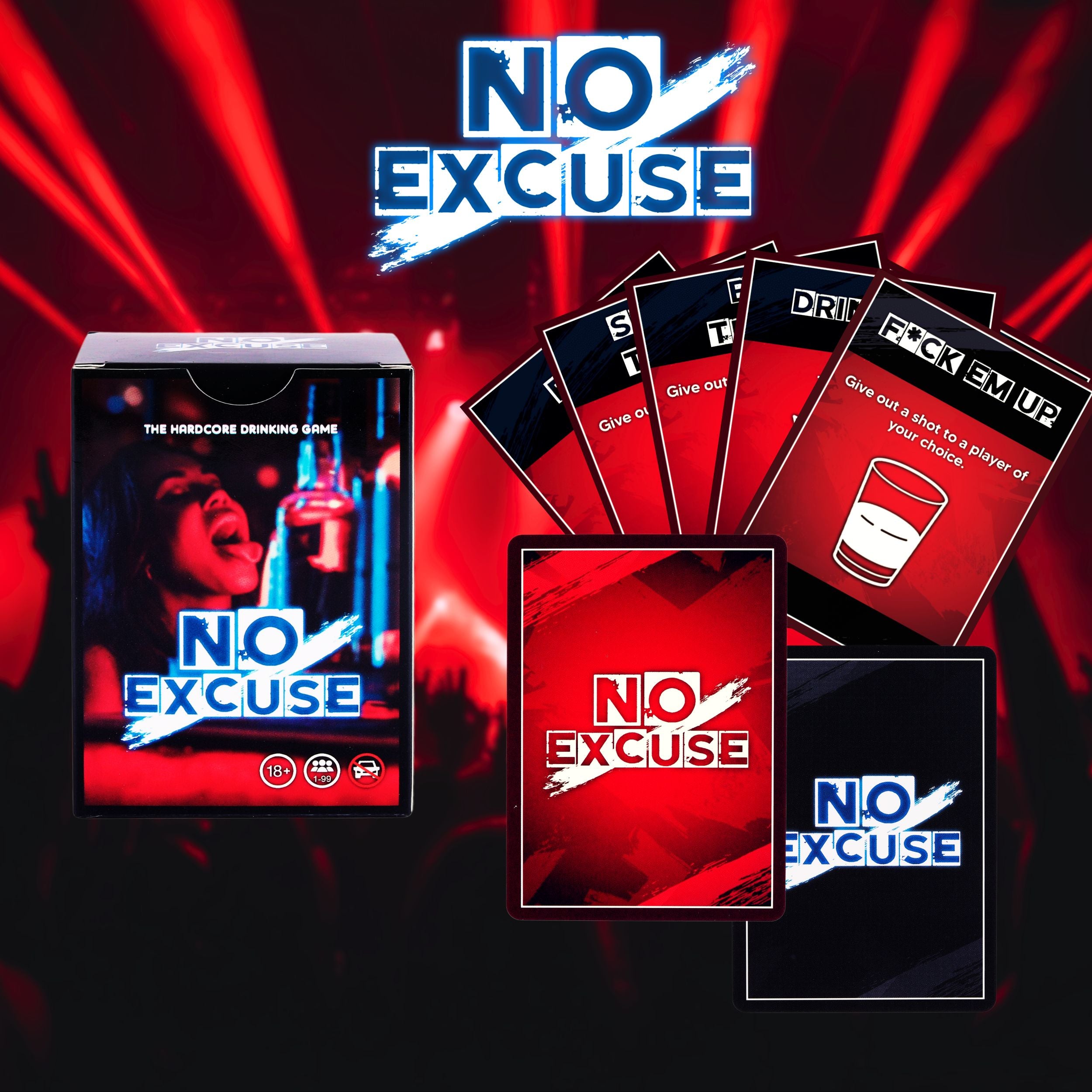 No Excuse ~ Het Hardcore Drankspel!