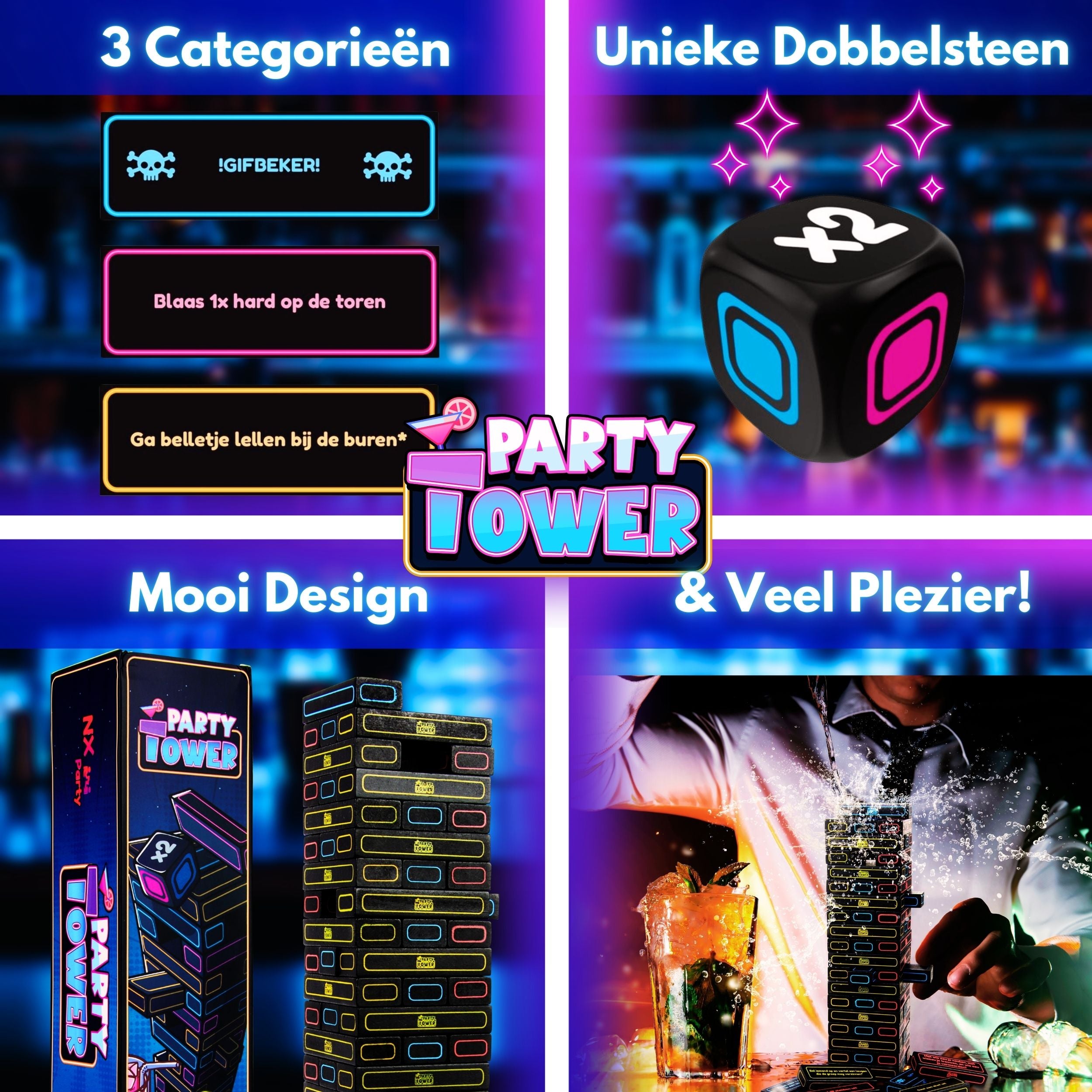 Party Tower ~ Overleef Jij Het?